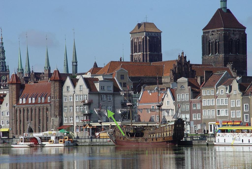 Gdansk Old Town River View Ngoại thất bức ảnh